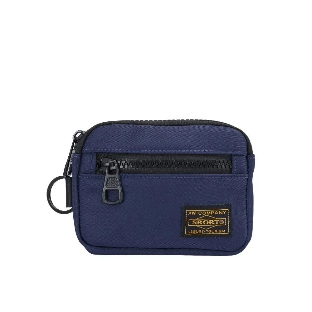 Casual Retro Canvas Mini Zipper Pouch