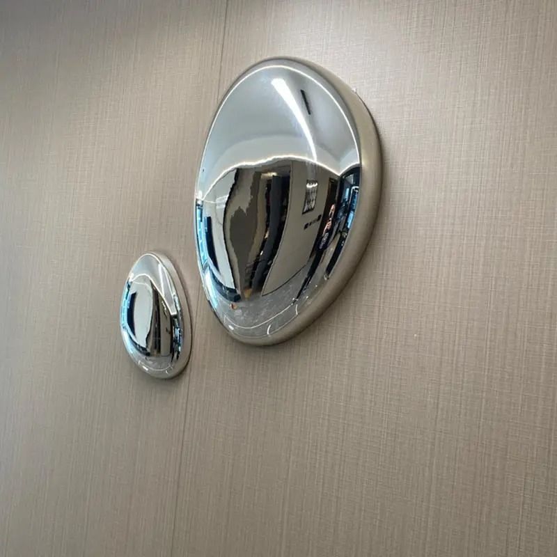 Aerodynamic Narrative Sculpture – High-Definition Chrome Architectural Wall Panel