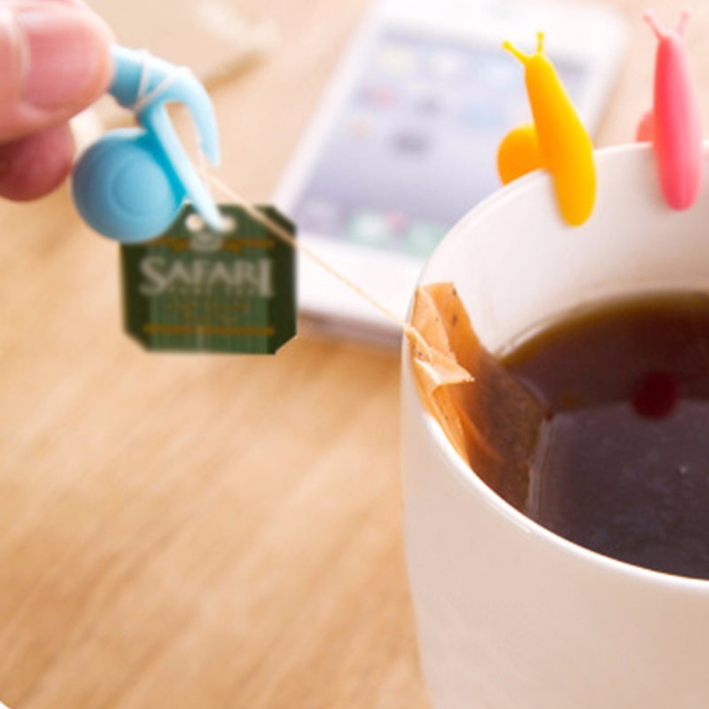Cute Snail Tea Bag Holders