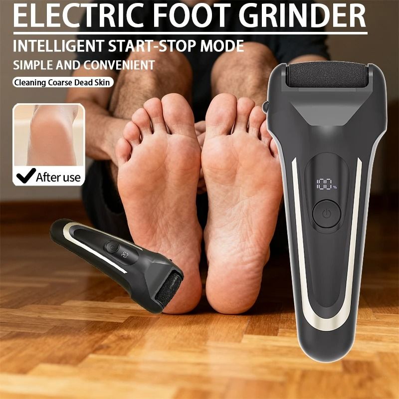 USB Powered Rechargeable Electric Foot Grinder and Callus Remover