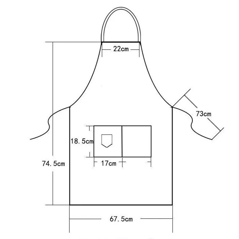 Adjustable Kitchen Apron for Cooking and Work
