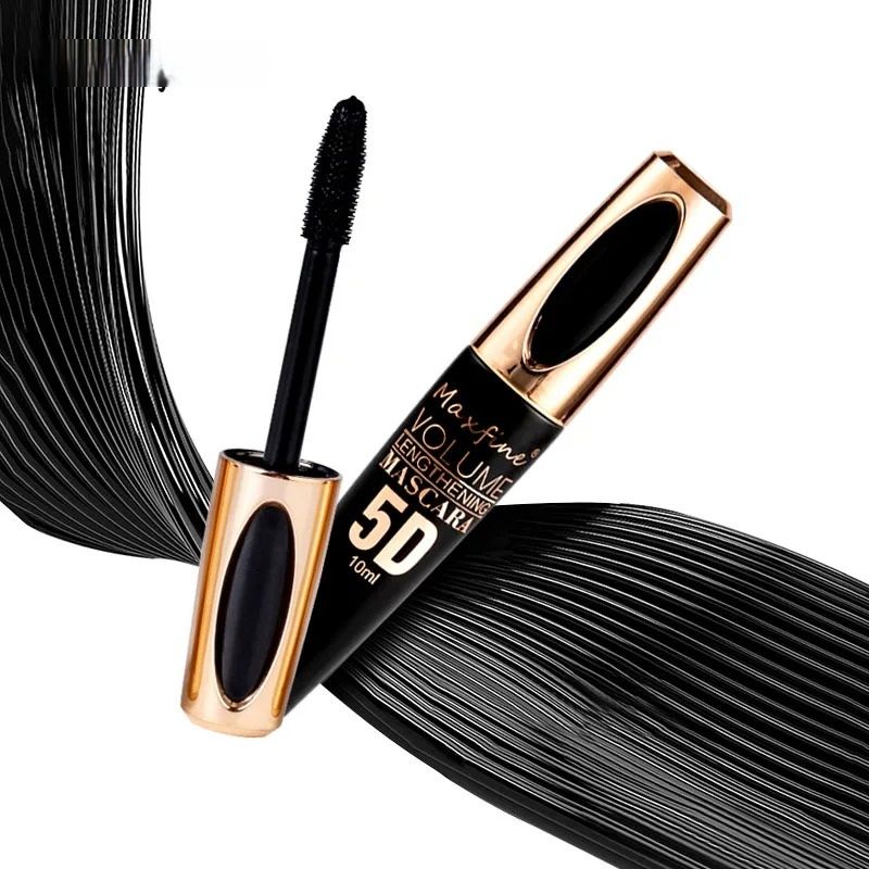 5D Silk Fiber Eyelash Mascara - Ultimate Length & Waterproof Volume