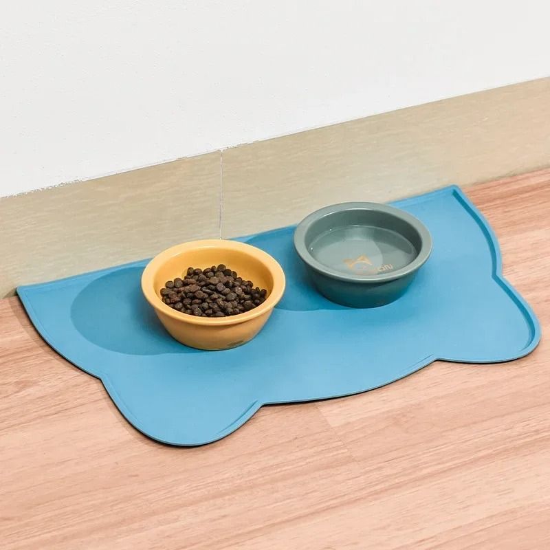 Waterproof Food Grade Silicone Pet Bowl Mat
