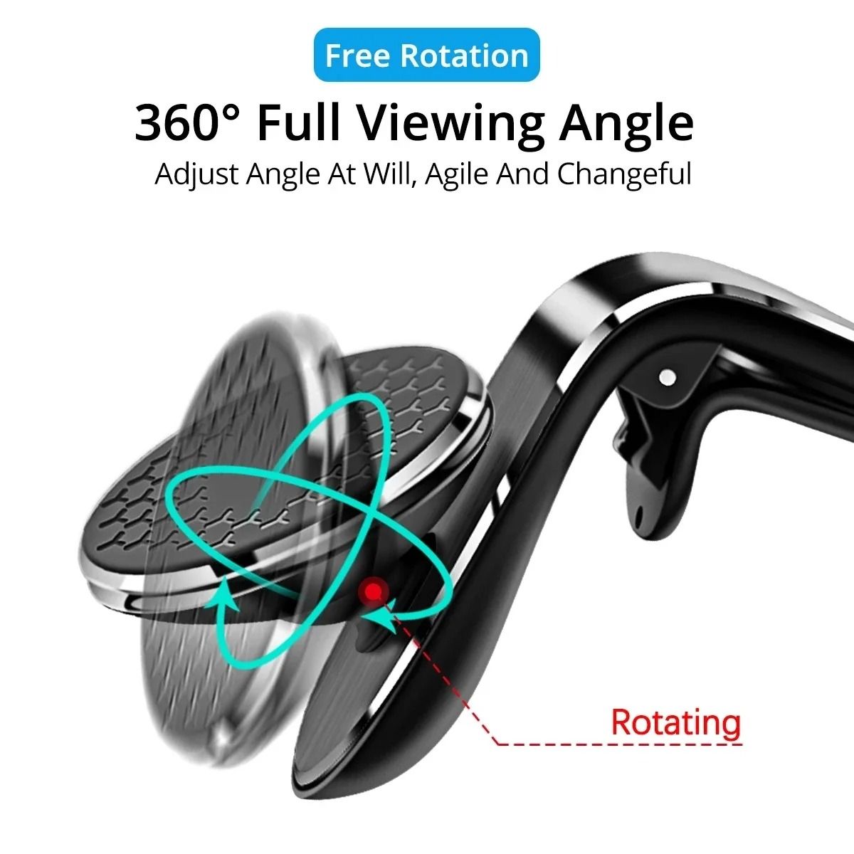 Magnetic Car Phone Holder Air Vent Mount Mobile Stand