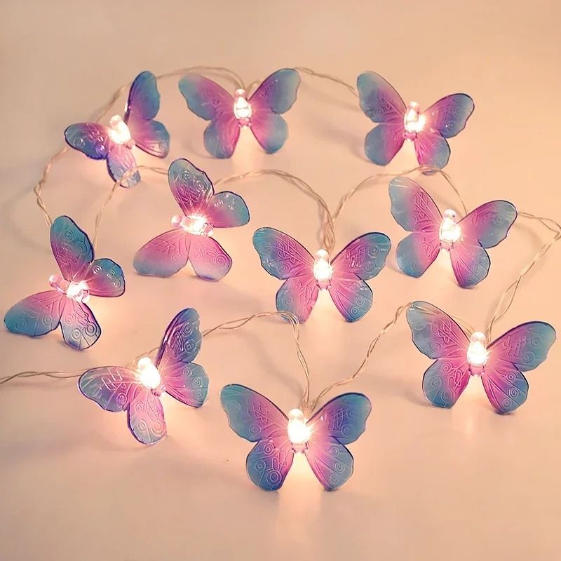 Dreamy Butterfly Wings Fairy Lights
