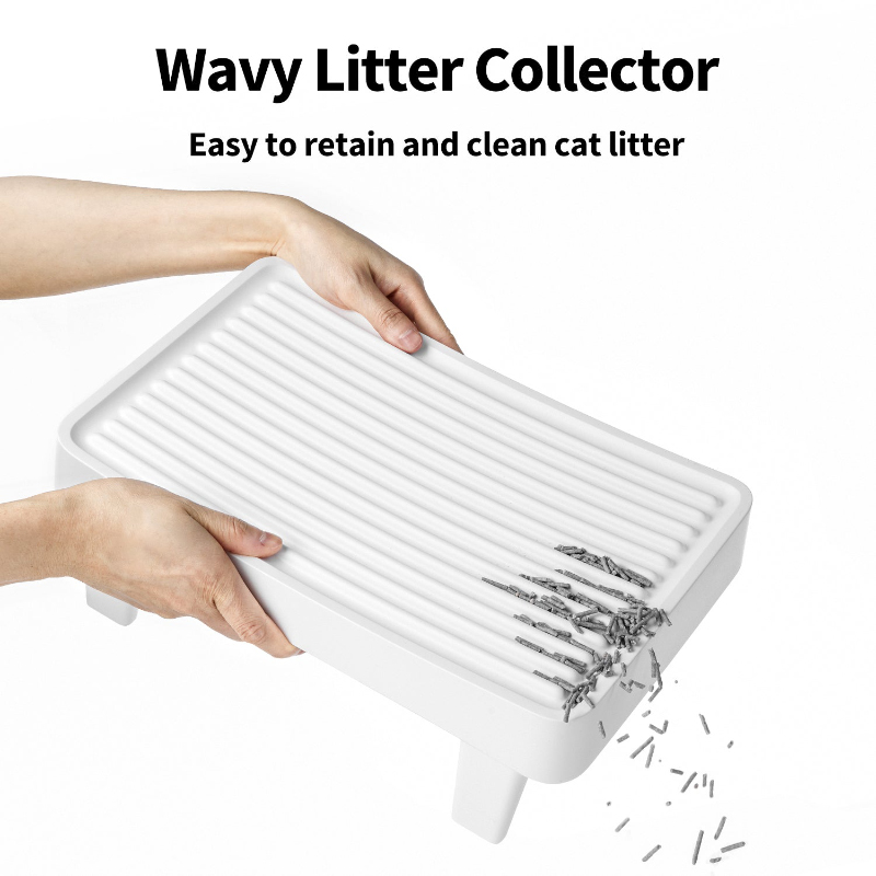 Original Smart Cat Toilet, Easy-Step Pedal, Compatible with All Litter Boxes, Cat Litter Toilet Mat, Pet Supplies