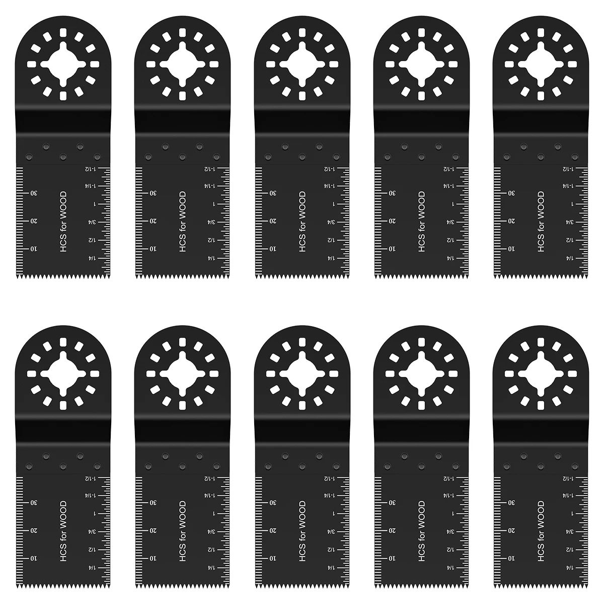 Multi Tool Oscillating Saw Blades Set High Carbon Steel Quick Release Kit