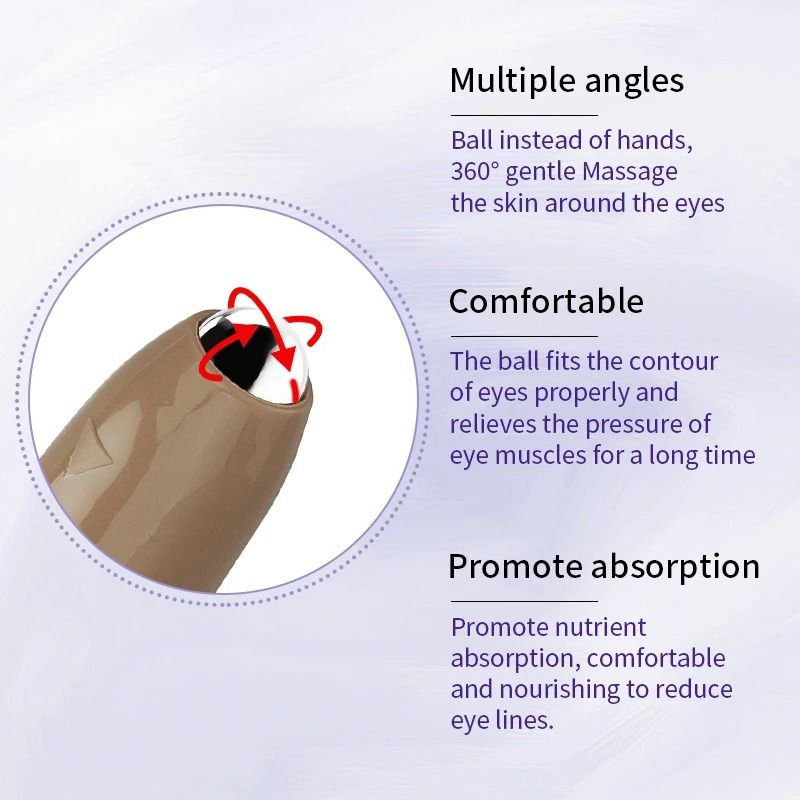 OCHEAL Hyaluronic Acid Anti Wrinkle Eye Cream with Roller Ball