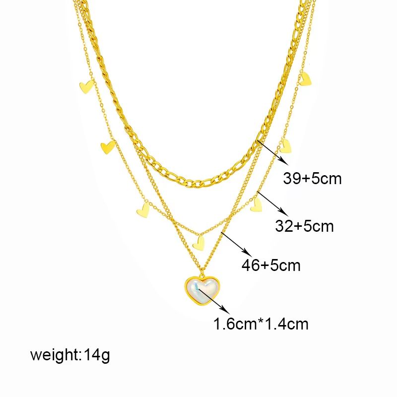 Butterfly Moon Lock layered necklace – 316L stainless steel choker with Blue Eye Pendant for Women