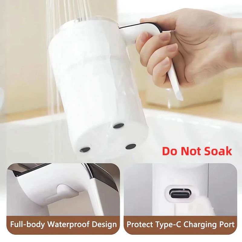 USB Rechargeable Self Mixing Coffee Mug with Magnetic Stirring and Spill Resistant Lid
