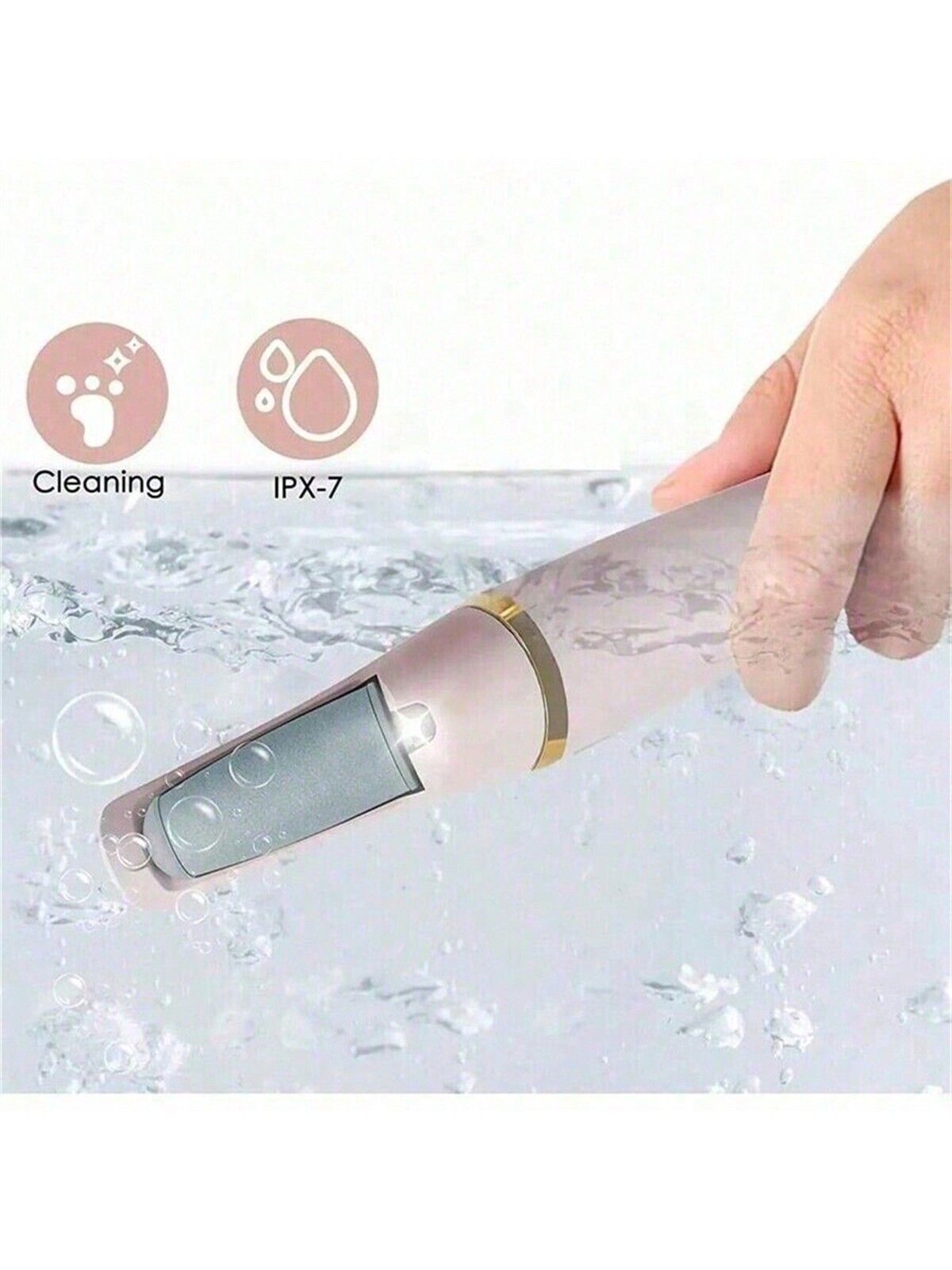 Pink Electric Foot Grinder, Electronic Tool File, Healing Tissue Remover