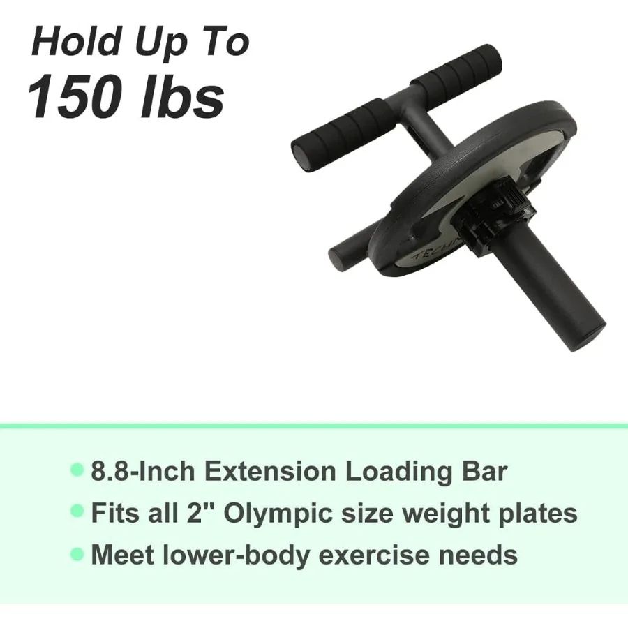 Tib Bar Tibialis Trainer – Tibialis Anterior Strength Equipment & Calf Raise Machine, Fits 2 in Olympic Weight Plates