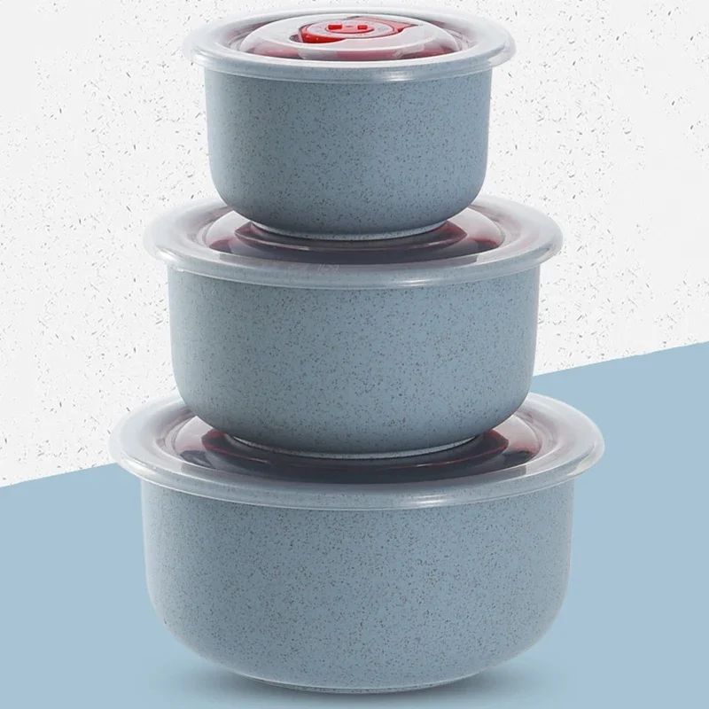 Wheat Straw Microwave Safe Lunch Bowl Set