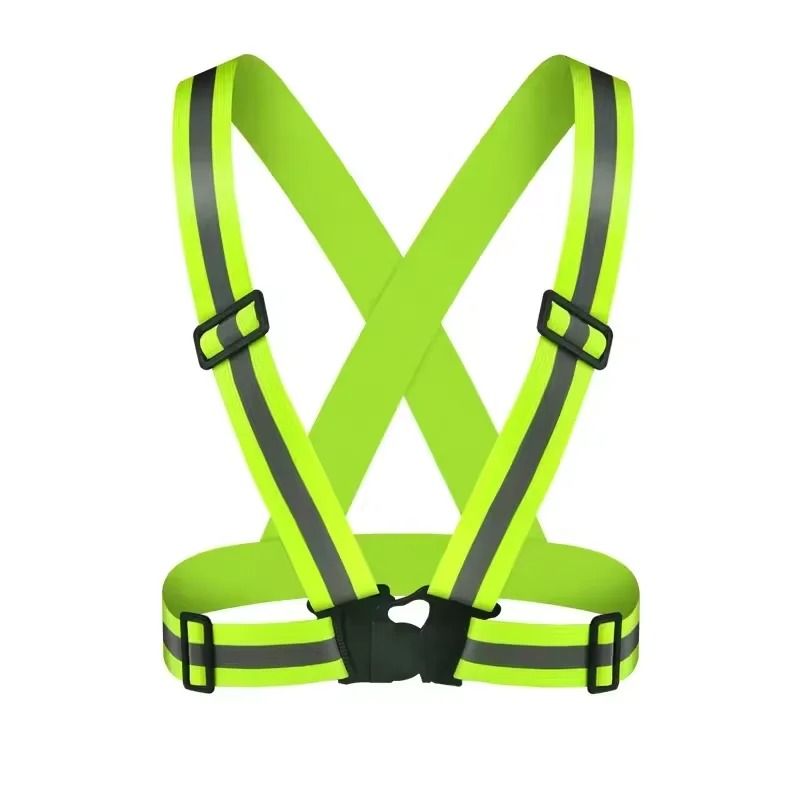 Adjustable Reflective Safety Vest Lightweight Night Visibility Running and Cycling Gear