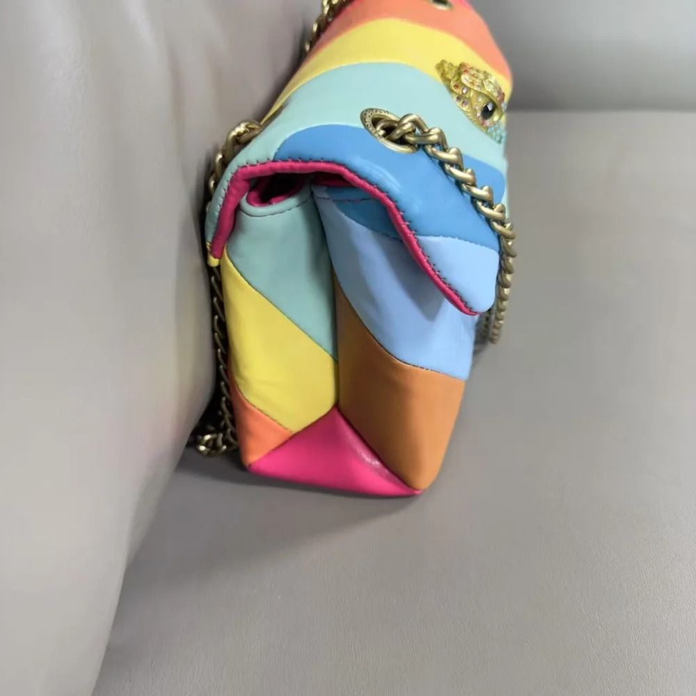 Eagle Head Rainbow Chain Shoulder Bag Light Luxury Crossbody