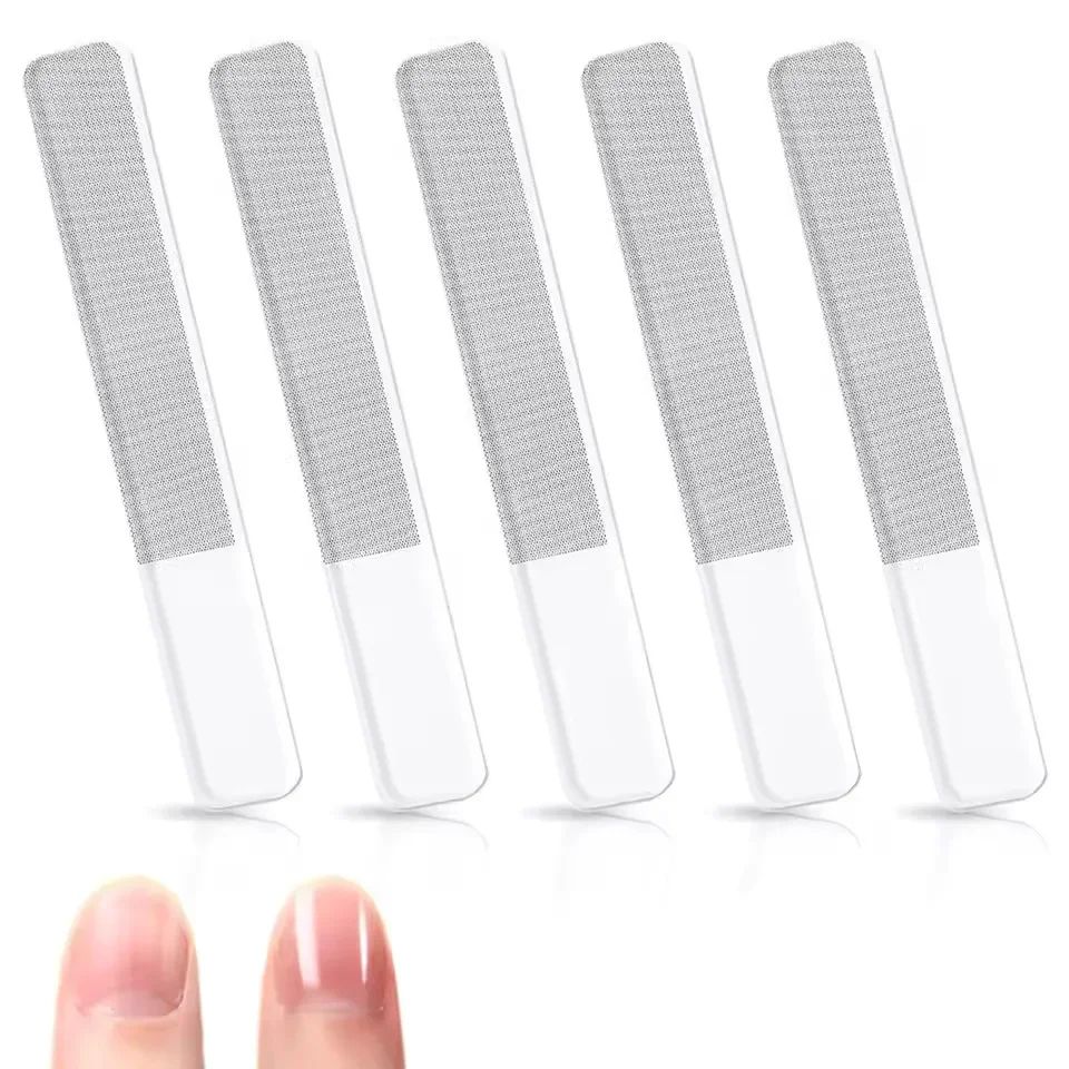Glass Nail File and Nano Nail Buffer Crystal Shine Polisher