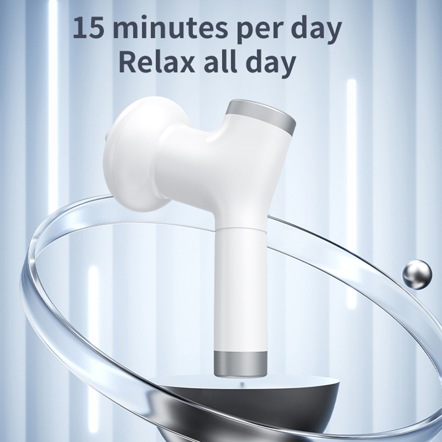 Fat Pushing Device, USB Body Massager, 5 Interchangeable Massage Heads, 8 Levels of Strength