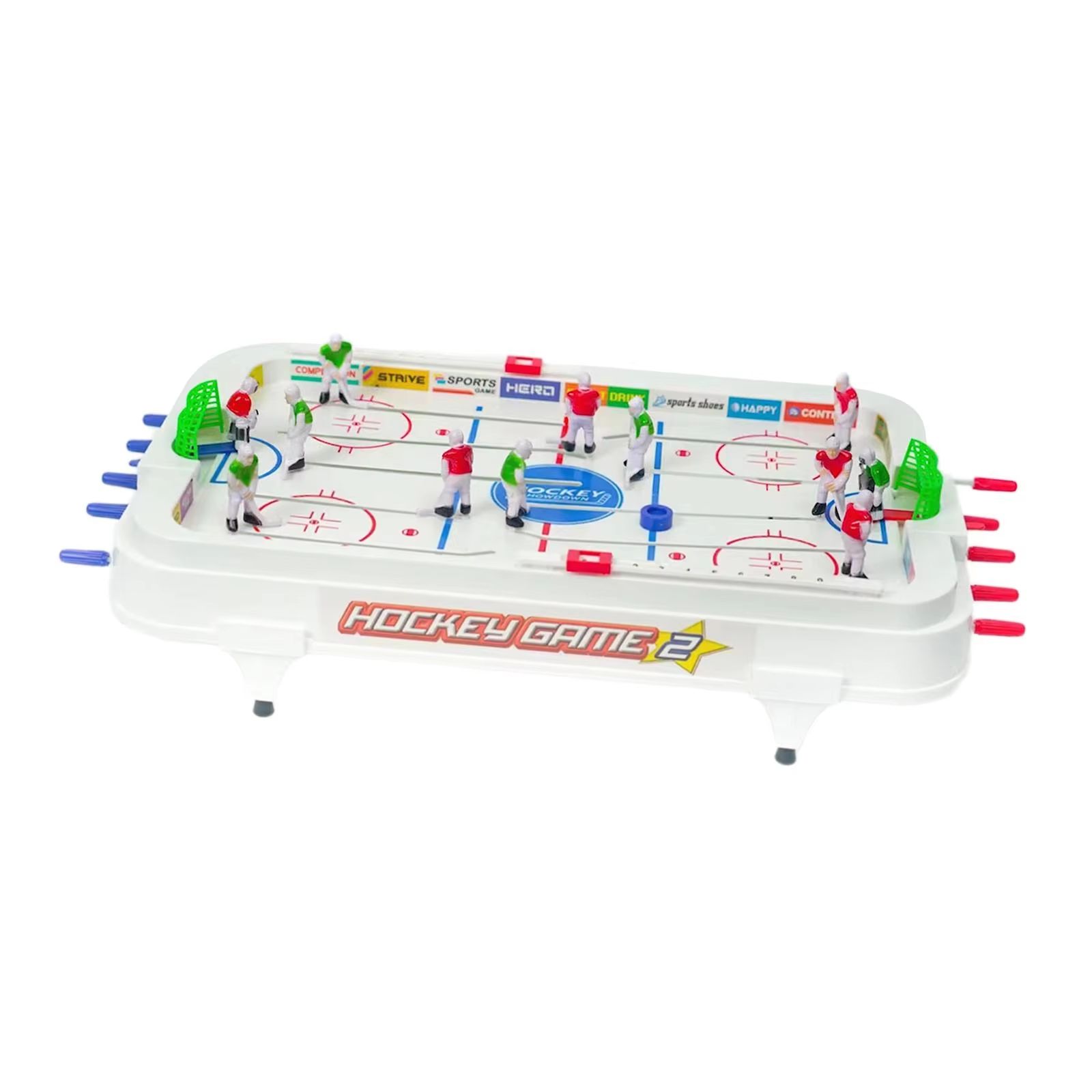 Mini Desktop Hockey Table Game for 2 Players Family Fun