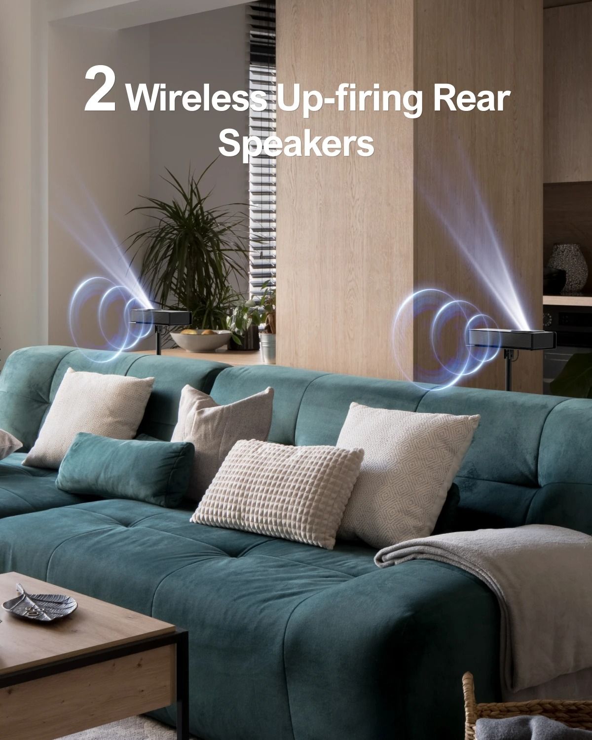 Premium Dolby Atmos Surround Sound Home Theater System with Wireless Subwoofer