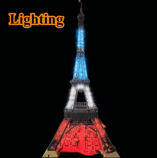 1.5M Eiffel Tower Architecture Building Block Set 10001 PCS Paris Landmark Model