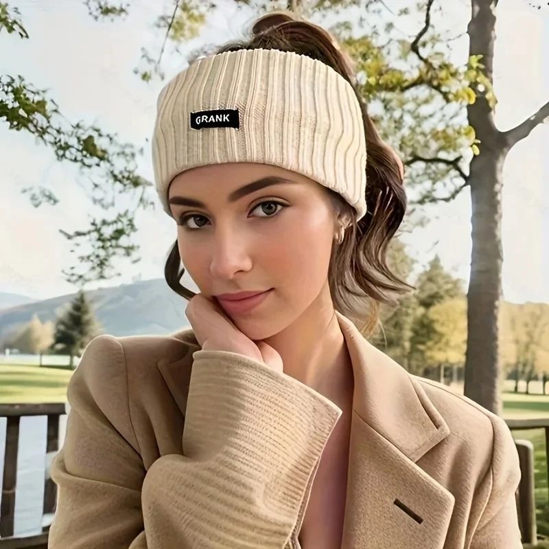 CozyFlex Womens Knitted Winter Headband – Warm Wide Ear Warmer Headwrap for Sports & Everyday Style