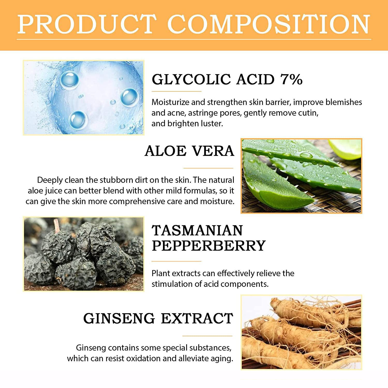 Glycolic Acid Rejuvenating Lotion  Acne Treatment & Skin Moisturizer