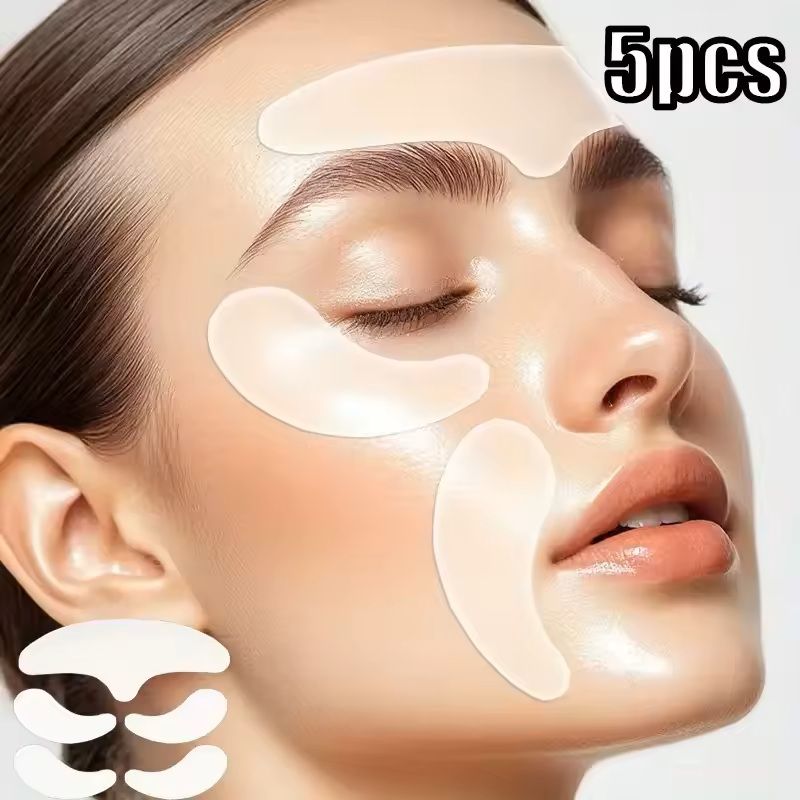6-Piece Reusable Silicone Anti-Wrinkle Pads