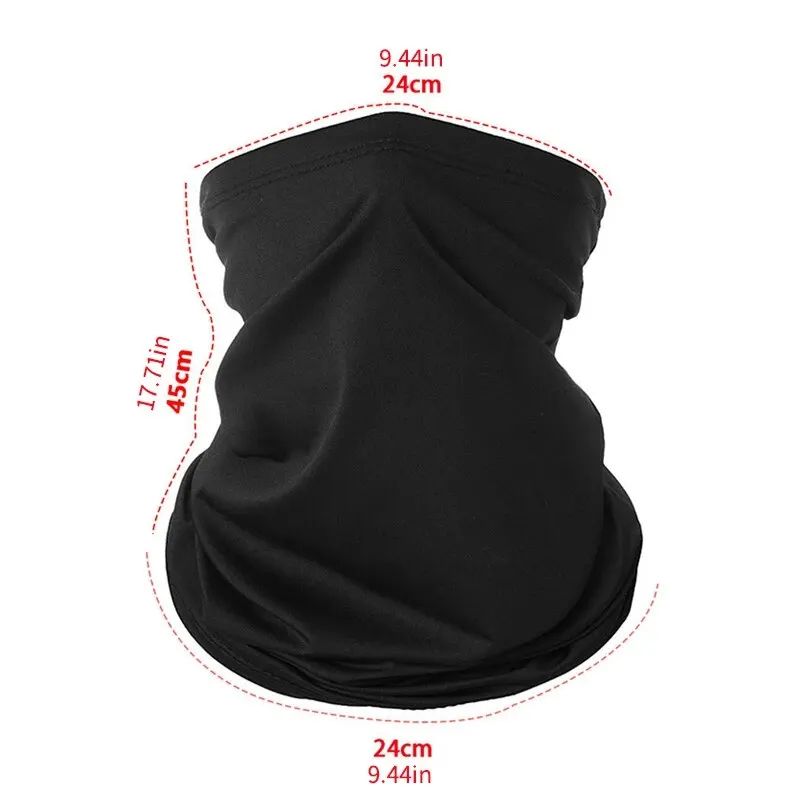 Breathable Ice Silk Outdoor Headscarf – Sports Headscarf & UV Protection Neck Scarf for Hiking and Summer Activities