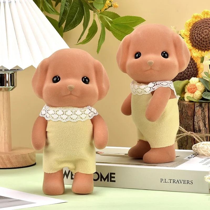 Woodland Family Animal Phone Stand – Cute Forest Animals Movable Limbs Desk Decor Holder