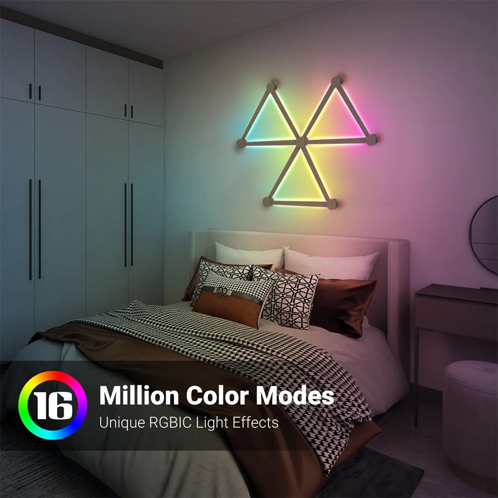 RGB Smart Modular Wall Light Panels