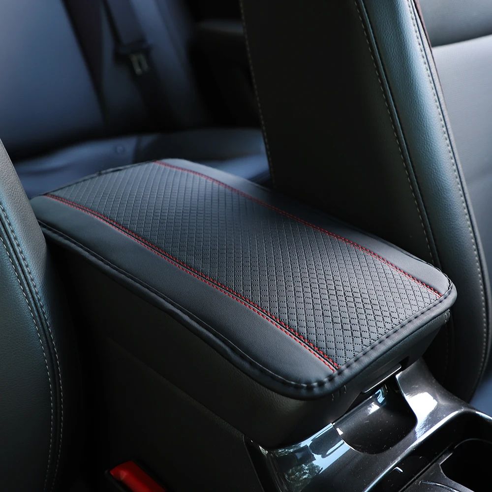PU Leather Waterproof Car Armrest Cushion Pad