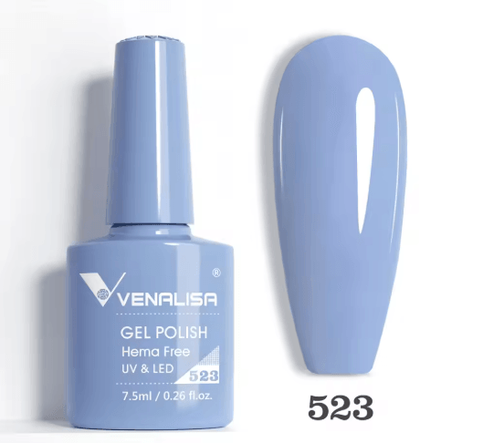 Venalisa HEMA and TPO Free Glitter Gel Nail Polish Jelly Pink Nude Collection