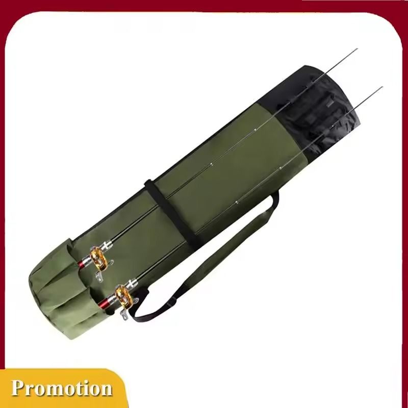 Multifunctional Fishing Rod Gear Storage Bag Oxford Cloth Carry Case