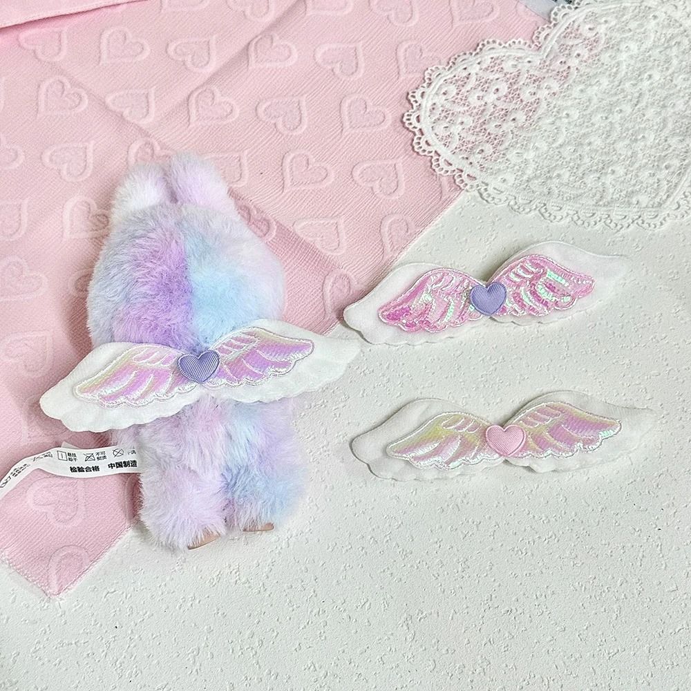Cute Doll Clothes and Wing Headband Set for Labubu 3.0 Figures