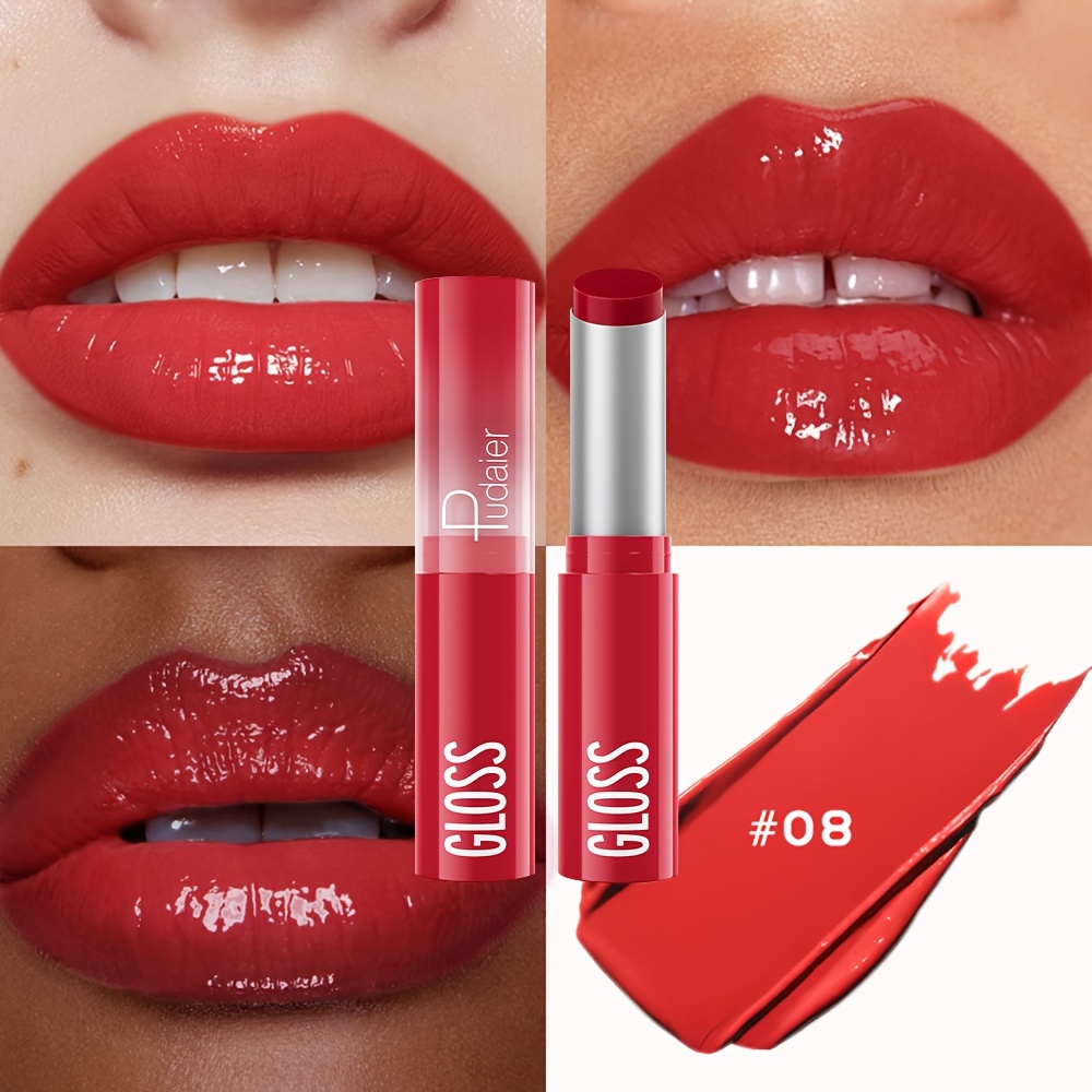 Waterproof Lip Gloss Plumping Shine Matte Nude Long Lasting Finish