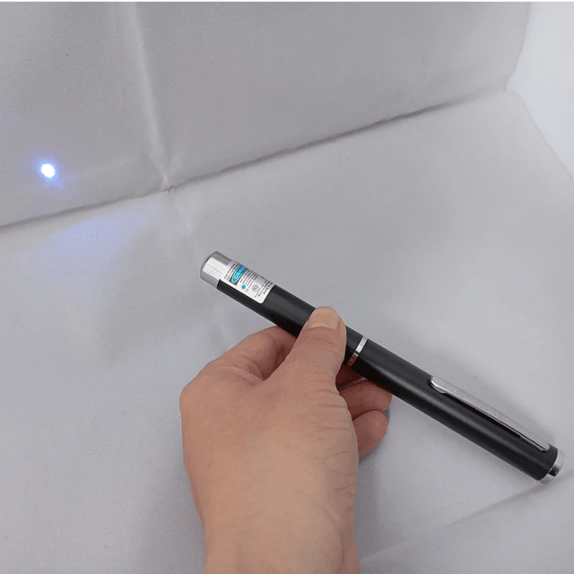 Mini Cat Toy Laser Pointer Keychain with LED Flashlight