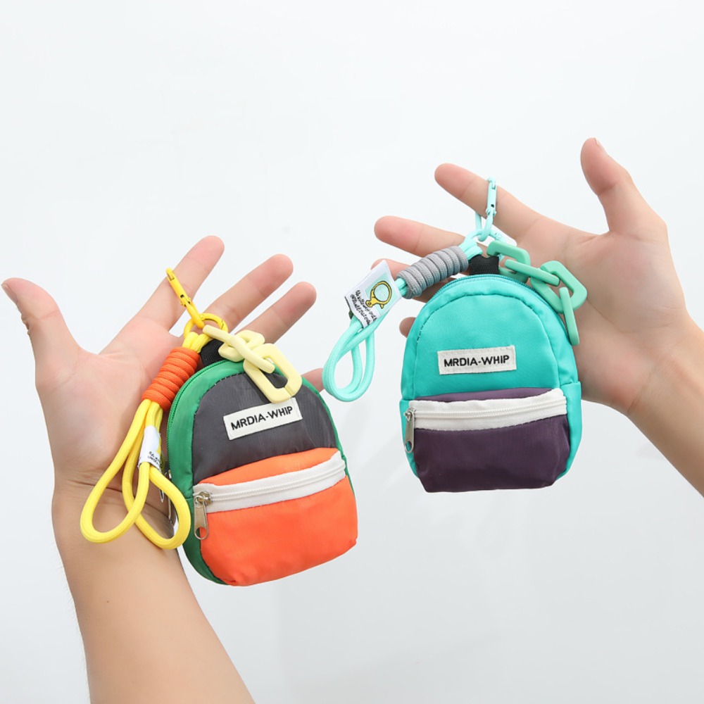 Macaron Cute Wallet Zipper Coin Purse, Kawaii Mini Purse, Kid Coin Pouch, Earphone Car Keys Storage Bag Pendant