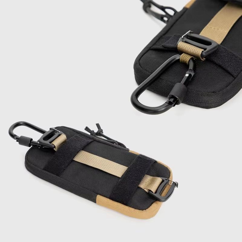 Tactical Waist Bag & Gear Pouch Fanny Pack Phone Case for Outdoor & Vest Attachment
