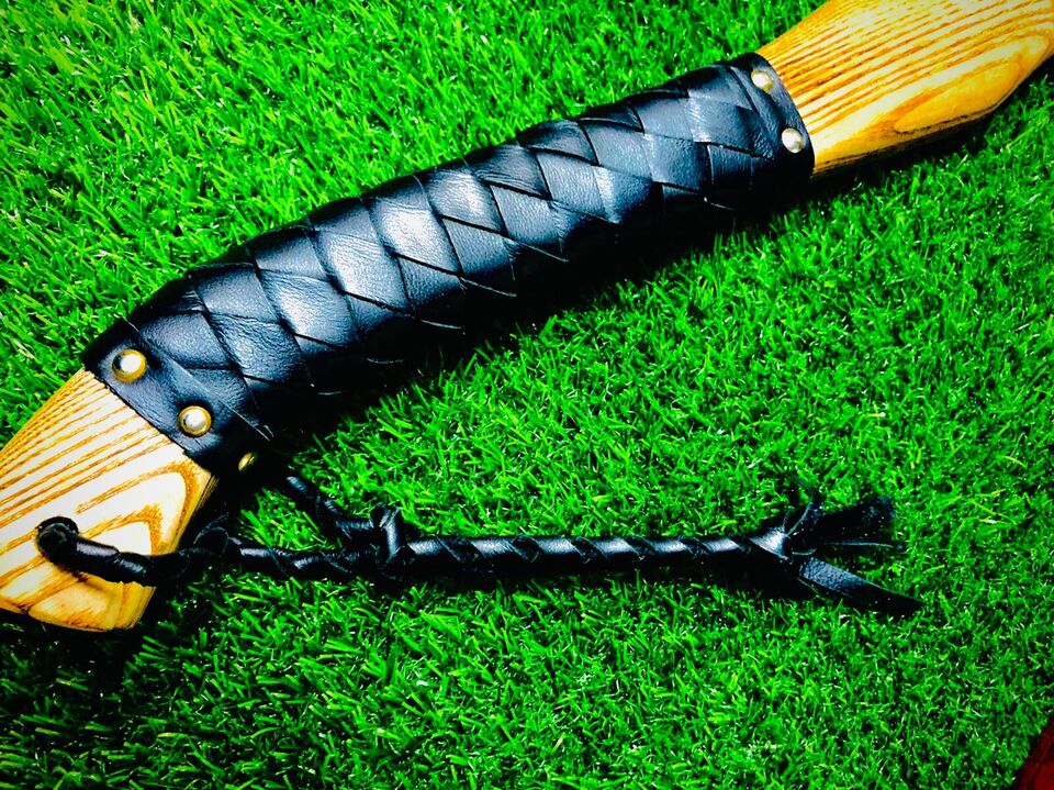 Beautiful Handmade Carbon Steel Hunting/Camping axe with leather cover