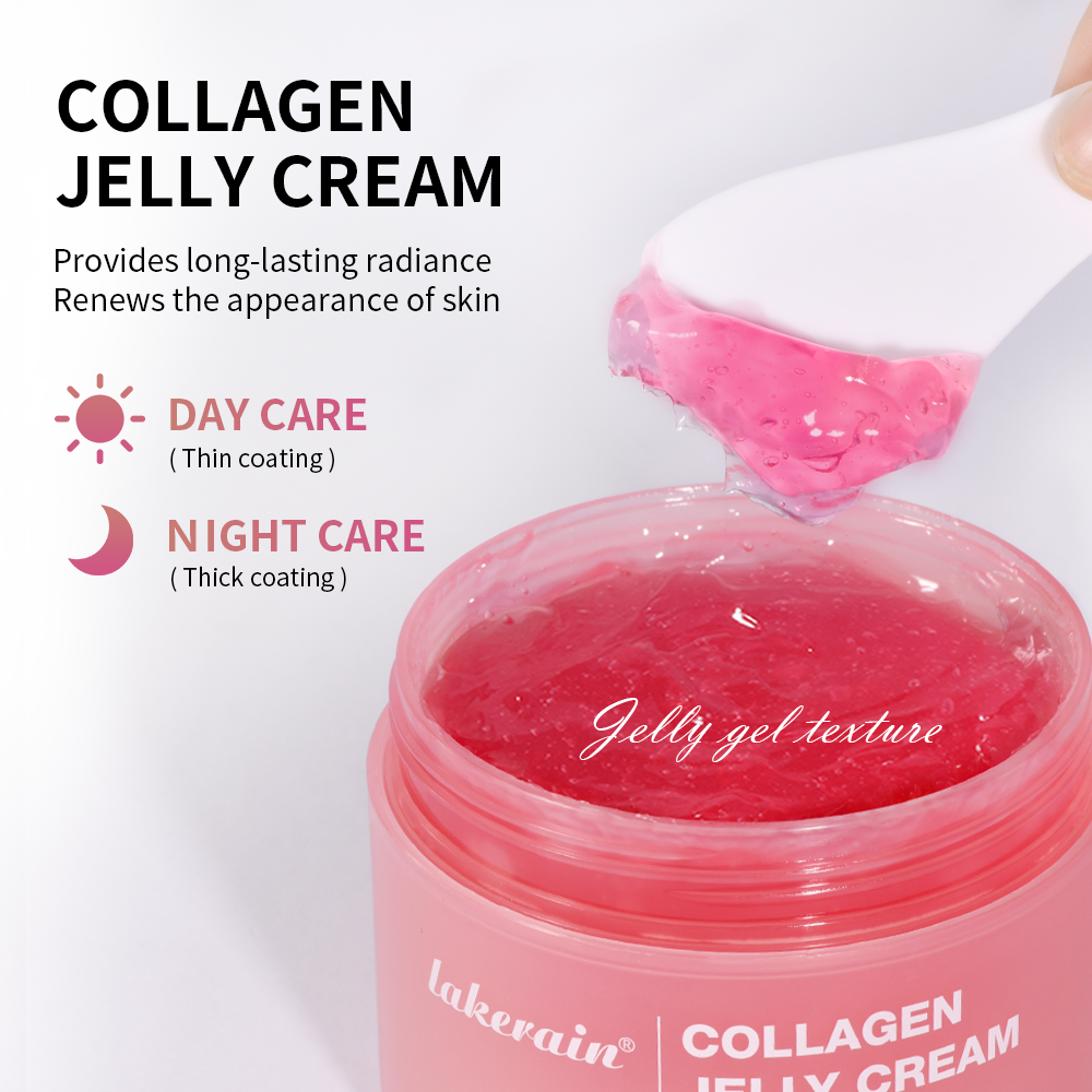 Moisturizing Collagen Jelly Cream, Niacinamide, Hydrolyzed Collagen, Tightening Soothing Anti Aging, Firmness Hydration