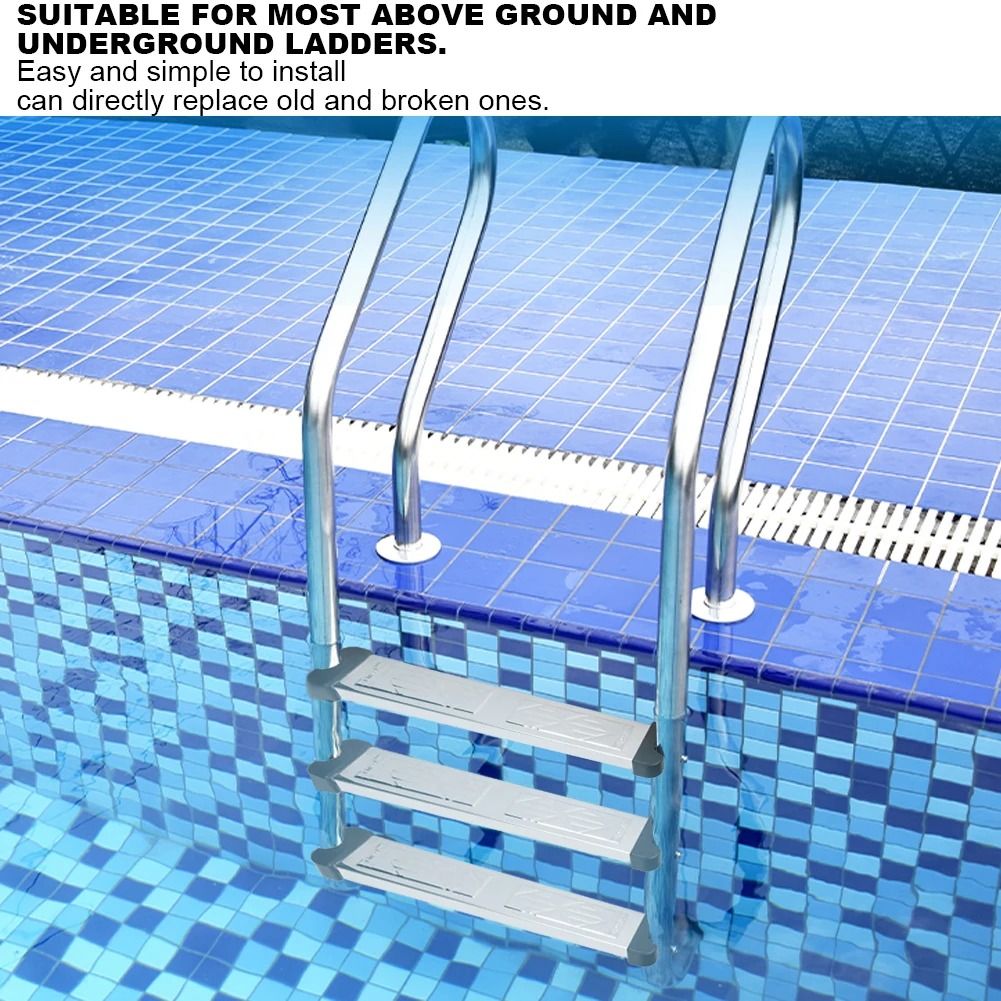 Stainless Steel Disc Pedal Pool Ladder Step Replacement
