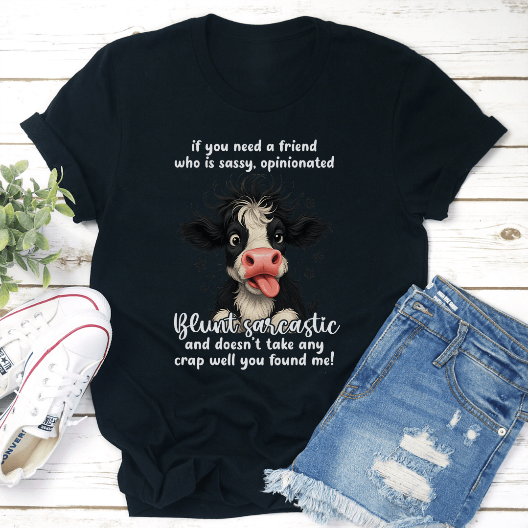 If You Need A Friend Who Is Sassy Tee