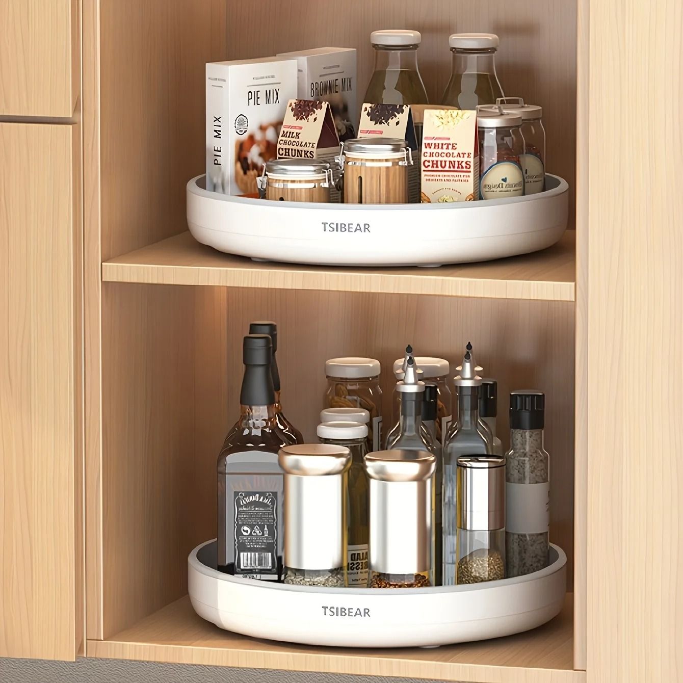 360° Rotating Spice Turntable