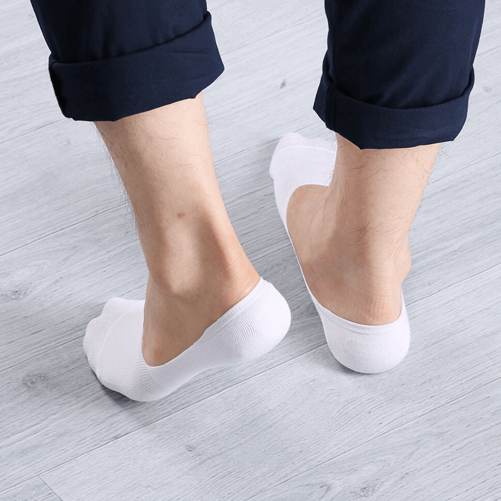 Snug Fit Sweat-Free Anti-Slip No Show Socks
