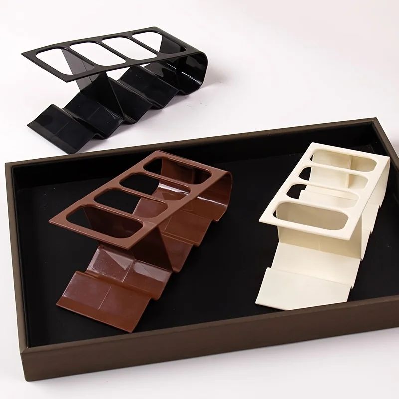Wall Mounted Remote Control Holder Rack – Adhesive Remote Organizer for TV & Air Conditioner Remotes