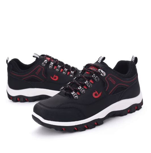 Mens Casual Leather Sneakers Lightweight Breathable Walking Shoes for Everyday Comfort
