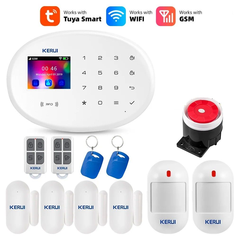 Professional WiFi & GSM Smart Security Command Center
