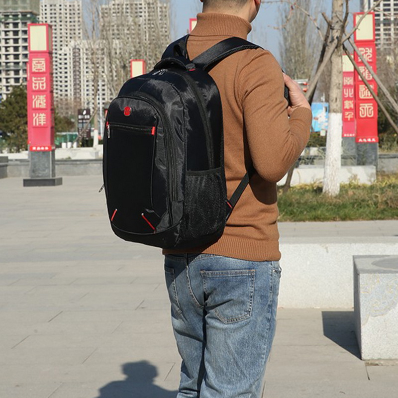 Large Capacity student backpack Oxford Durable school bag Multi Functional casual backpack