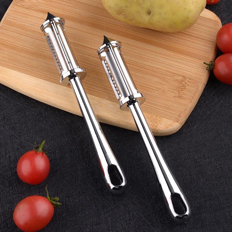3-in-1 Stainless Steel Fruit and Vegetable Peeler