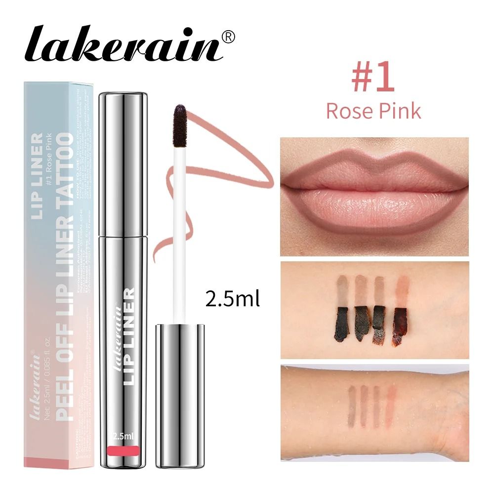 Highly Pigmented Peel-Off Lip Liner Tattoo